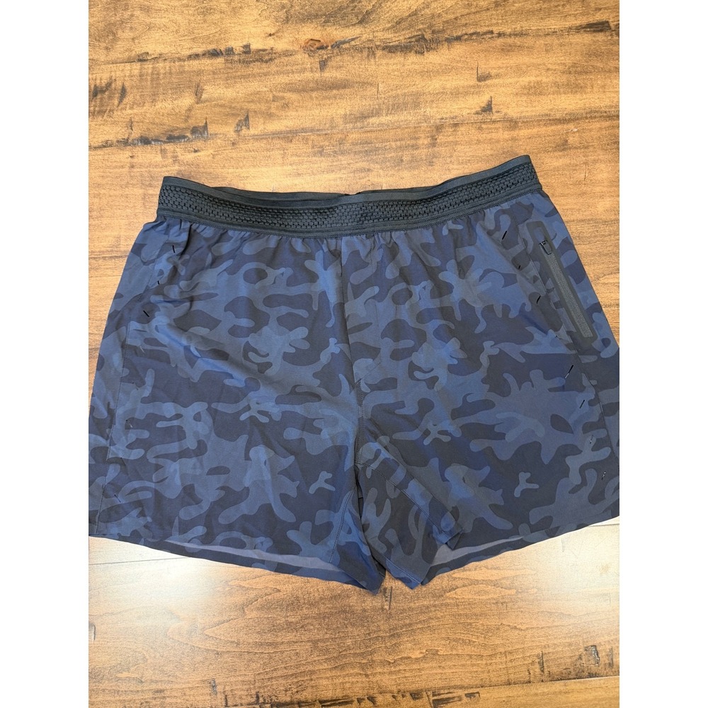 Ten Thousand The Session Short 5" Mens XL Black Camo Training Running Shorts